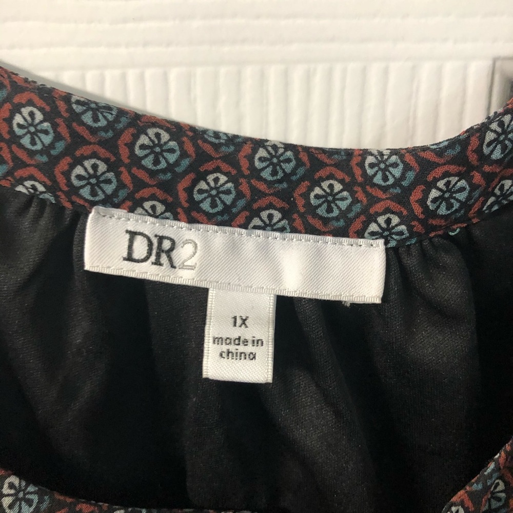 Daniel Rainn Pattern Split Maxi Dress - image 5